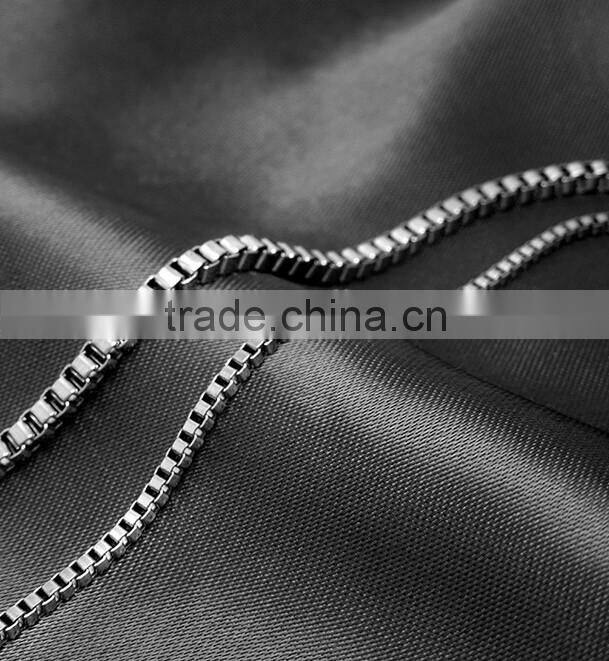 High Quality Hipster Stainless Steel Box Chain Necklace Wholesale
