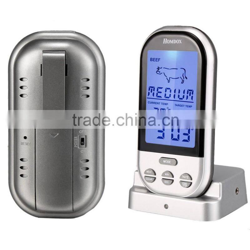 Germany Direct Shipment Homdox Digital Wireless BBQ Thermometer