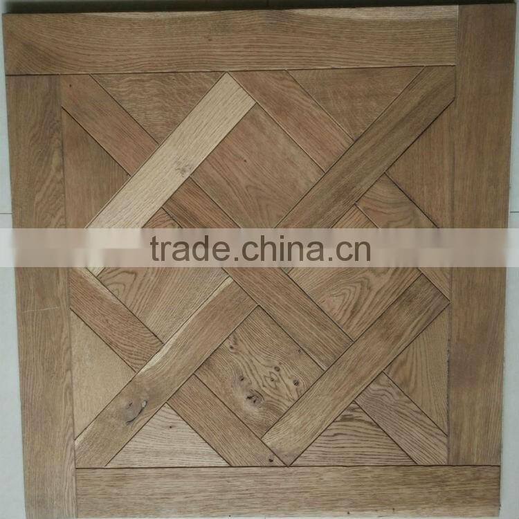 800mm width white washed versaills parquet floors in engineered flooring