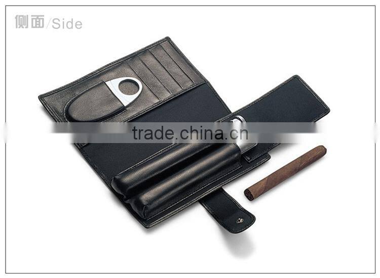 2015 Chinese cigar bag cigarette leather case cigarette leather bag
