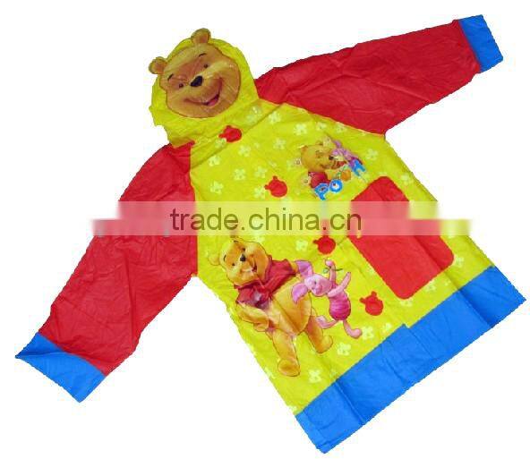 children hooded raincoat rainsuit