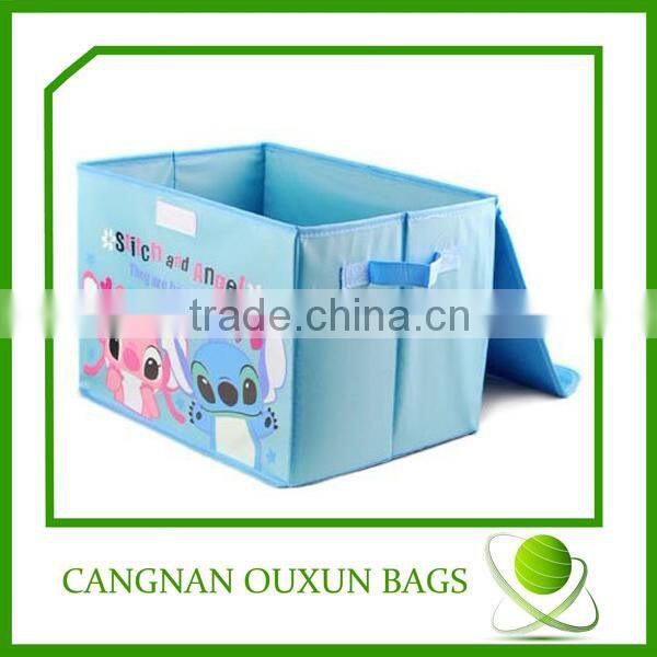 waterproof large size non woven foldable fabric storage box