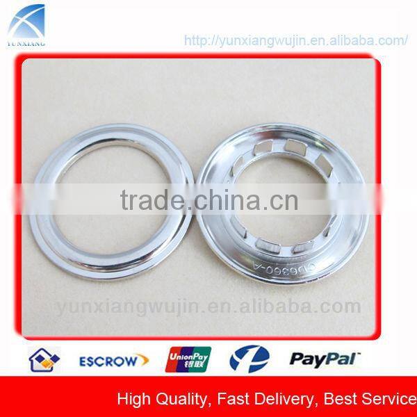 large metal rings for drapery, bags, garments
