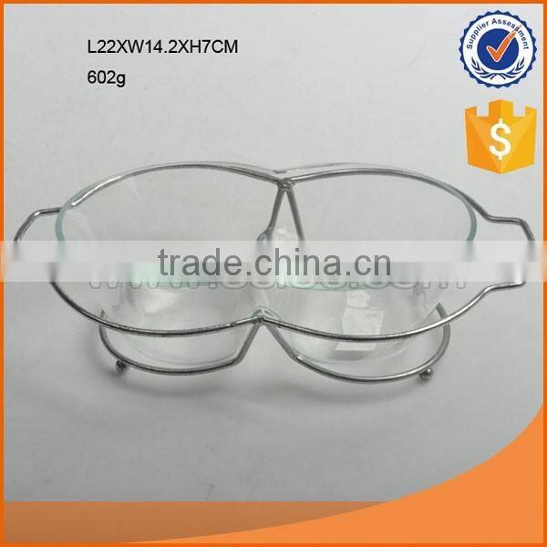 Wholesale hot sale glass salad bowls with high quality