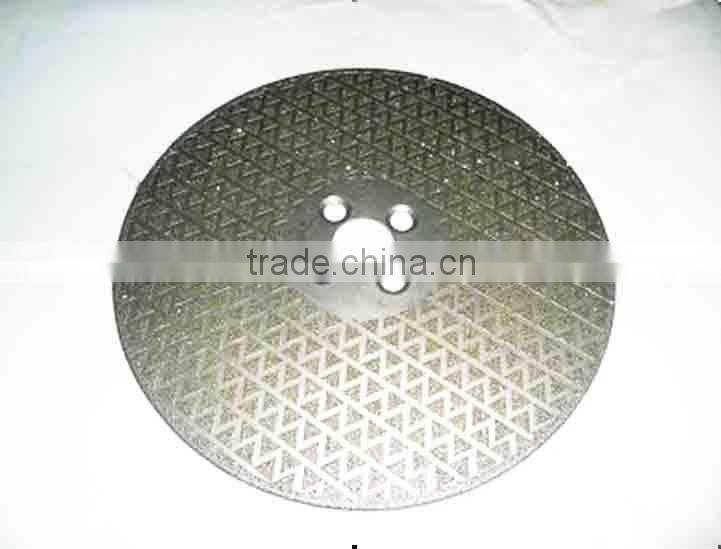 Electroplate bond diamond sharpening wheels