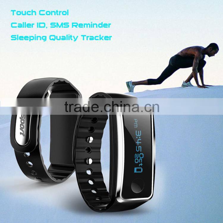 Wearable Technology Touch Operation Smart Fitness Tracker Bluetooth Bracelet