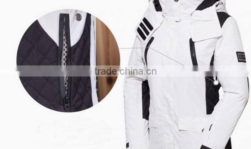 Man United White Heated Snowboard Jacket