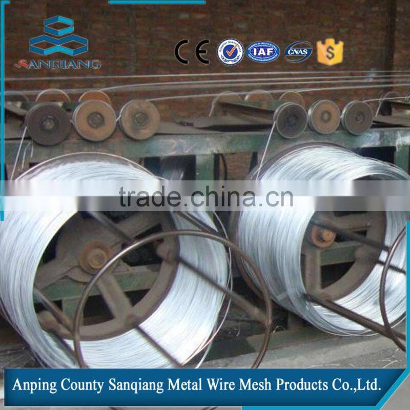 ISO high quality hot dip Galvanized Wire (gold supplier )