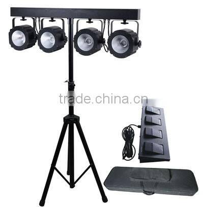 CE&RoHs Certificate DMX LED 4Par System DJ Light 16x8W 4in1 RGBW