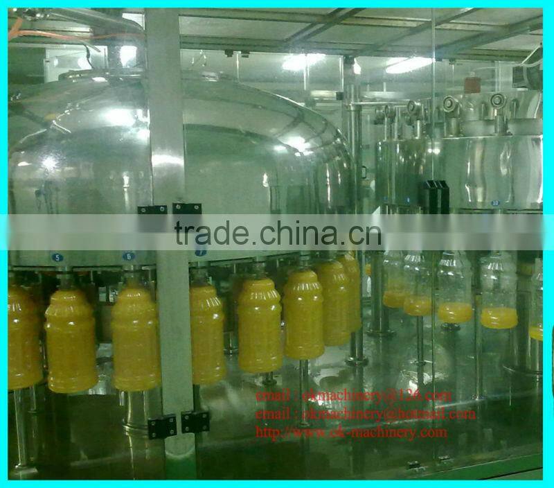 juice filling and screw cap machine