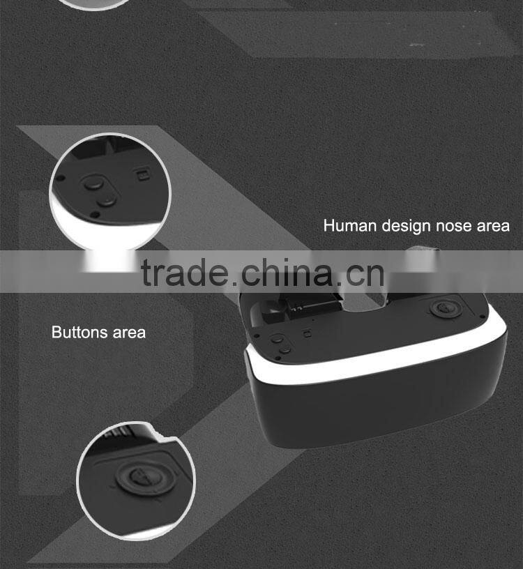 HICCOO 80" Virtual Screen sex video cardboard 3D VR IMAX Private Cinema Virtual Reality Glasses With wifi,bluetooth