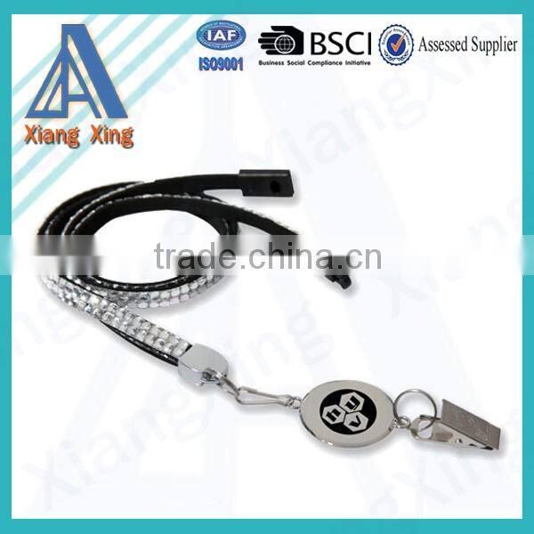Wholesale High Quality Bling Rhinestone Lanyard with Id Holder Wholesale