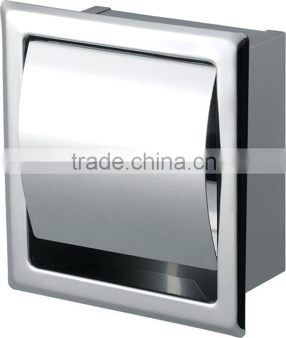 Factory Supplier Embedded toilet paper holder bathroom paper bin 5001