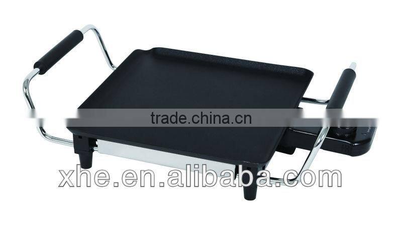 Electric Non-stick Grill with Plastic Handle(XH-2727)