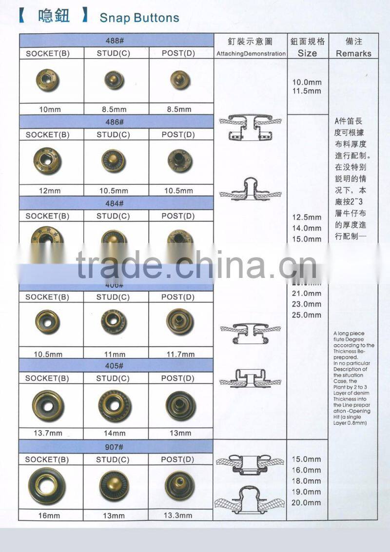 Free sample !Eco-Friendly round custom metal engraved magnetic cloth snap button for jacket