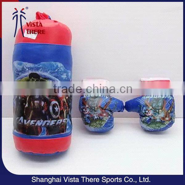spiderman boxing gloves punching bag set for kid