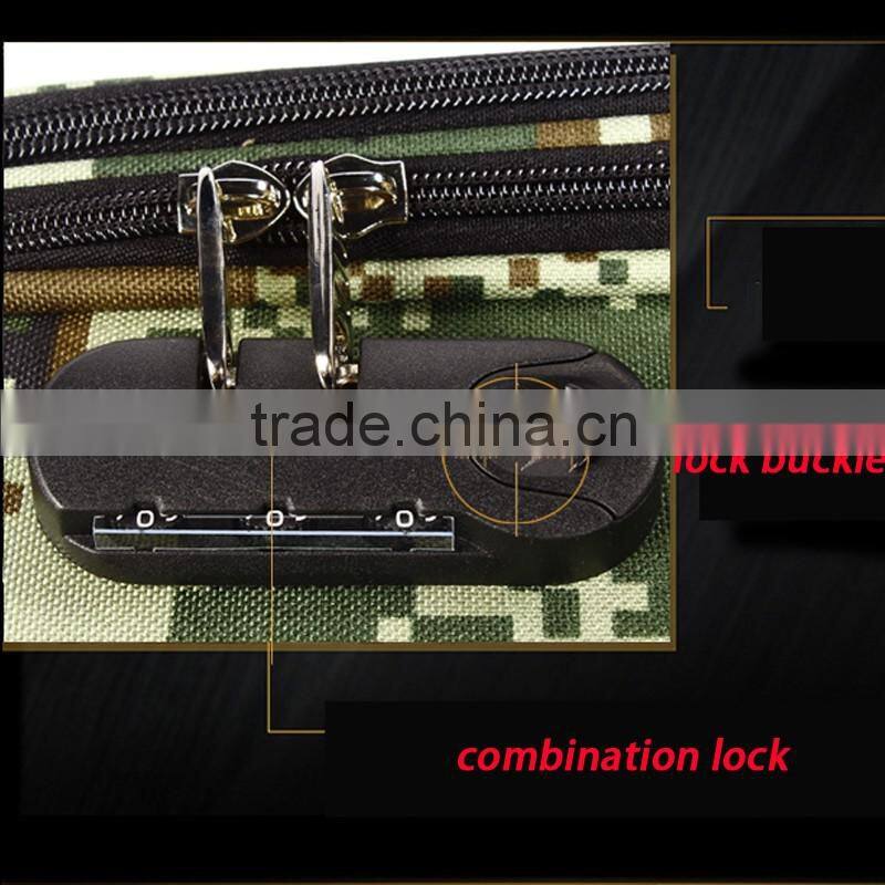 Hot Sale Travel Trolley Waterproof Camouflage Fabric Luggage Bag for Men