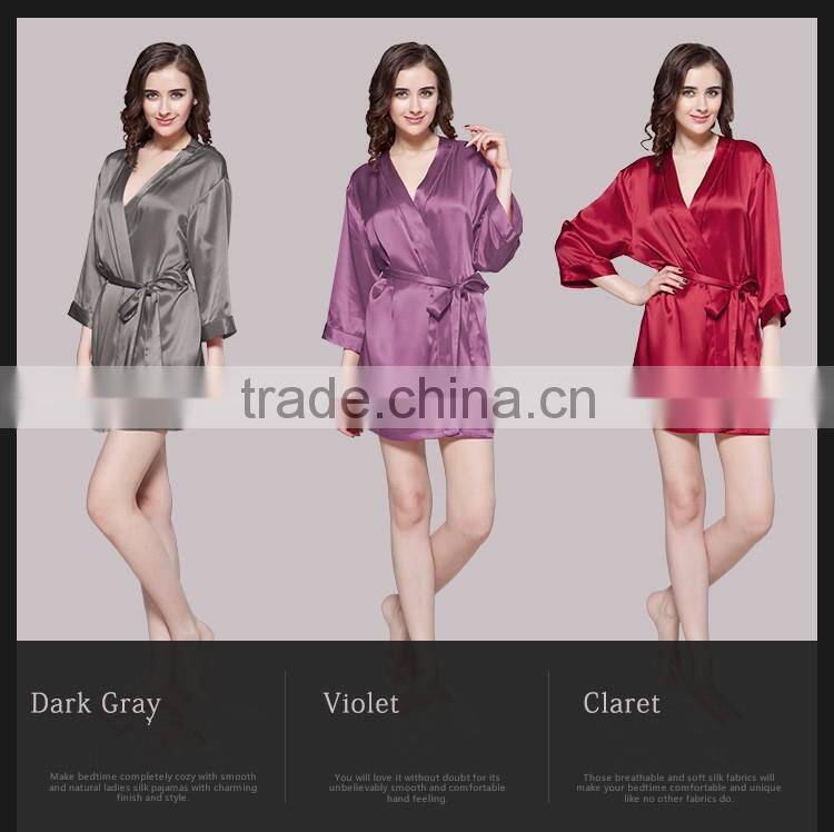 100% Silk Pajamas & Suit & Robe