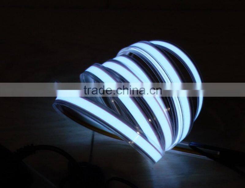 AC110V-240V Sound control Inverter lighting decoration Blue 1500mmX10mm EL tape