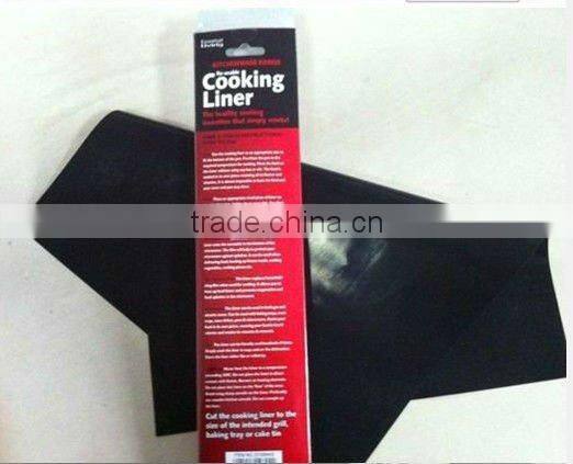 BBQ Grill Sheets Mat ,100% Non Stick Safe ,Extra Thick,Reusable and Dishwasher safe, 3 piece of (13"x15.75")