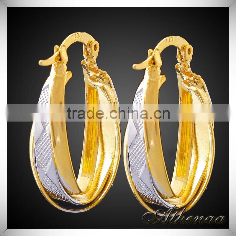 Good Quality Gold Jewelry Jhumke Earring Jewellery Copper Fashion Jewelry