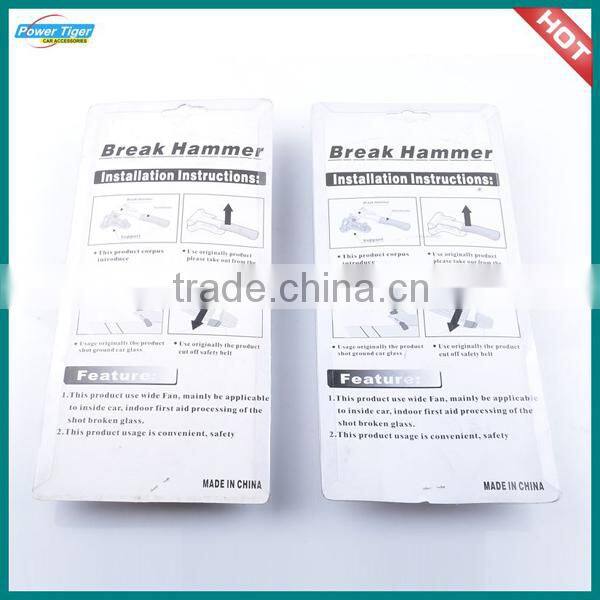 Emergency Hammer Seat Belt Cutter - Emergency Hammer For Car - Easy to Use - Escape Alive -Quality Guaranteed