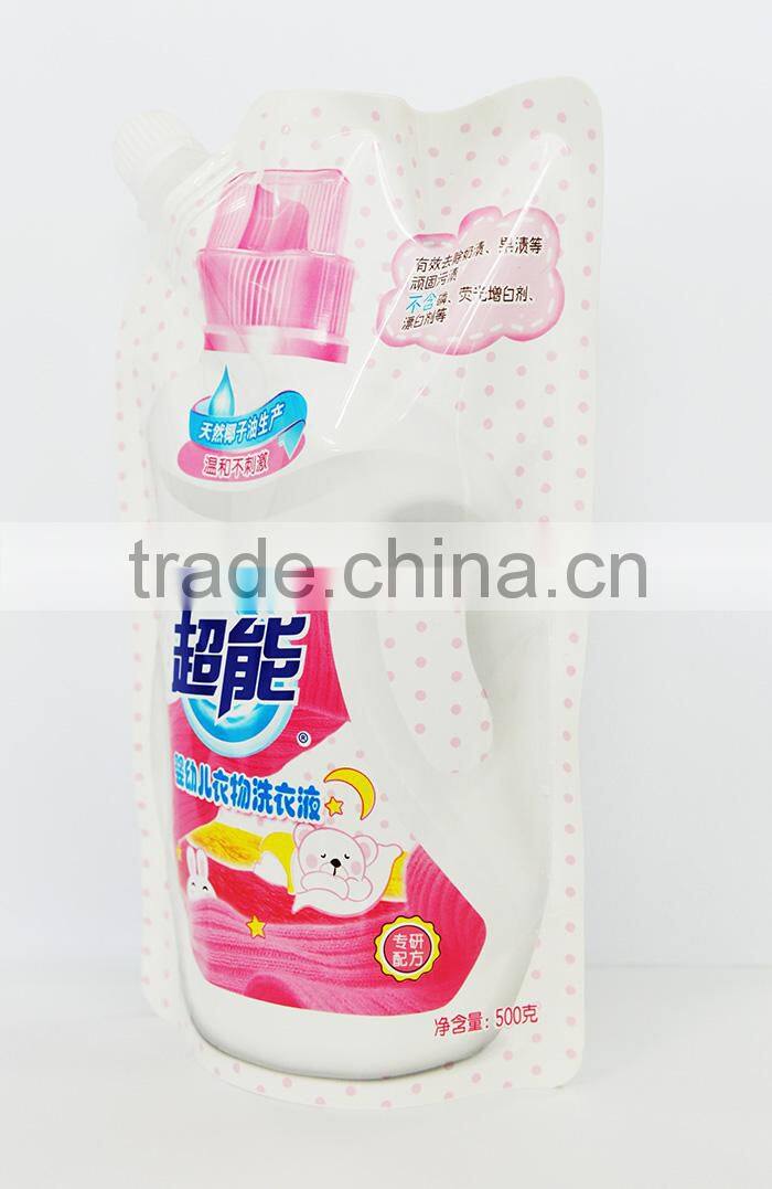 Liquid stand up pouch with spout /stand up bag with Nozzle