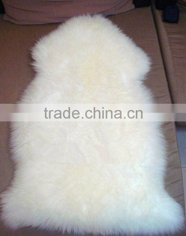 100% Genuine Australian Lamb Skin Fur Rug Shaggy Carpet