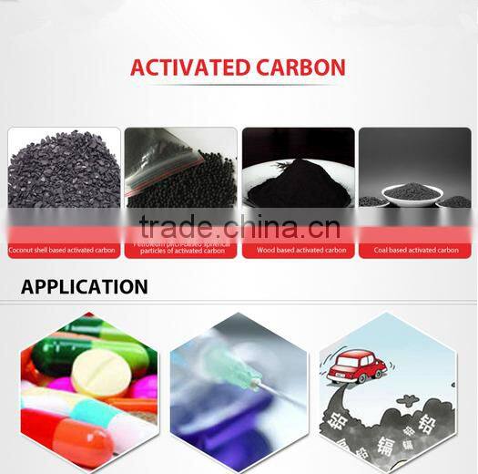 4mm Pellet Activated Carbon for H2S removal, air purification and gas treatment