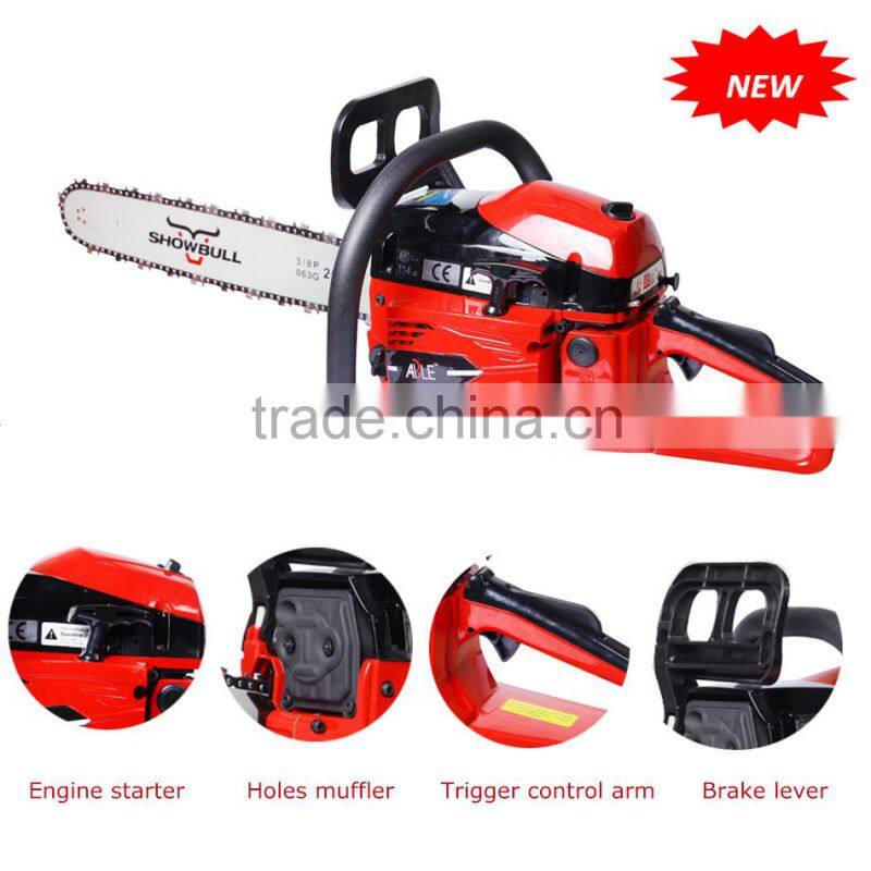new model petrol chainsaw 18"20"22"bar for pruning branches