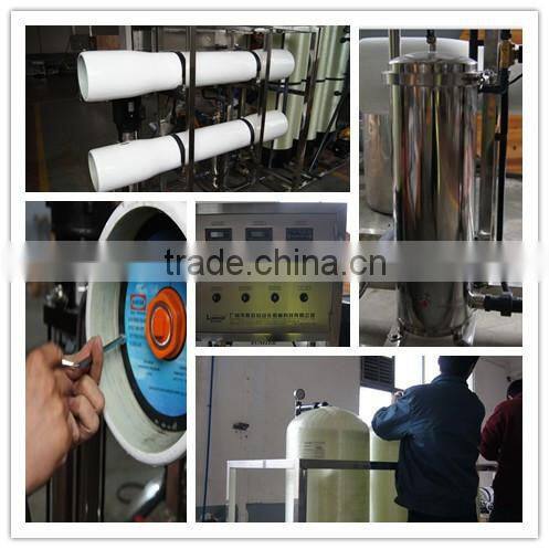 1000L/H two stage full stainless steel uv water treatment for cosmetic/reverse osmosis systems ro plant