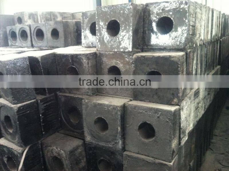LQ Tundish Well Block with Metering Zirconia Nozzle