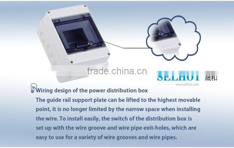 SELHOT ABS IP65 HT 5way water proof junction box distribution box connection box