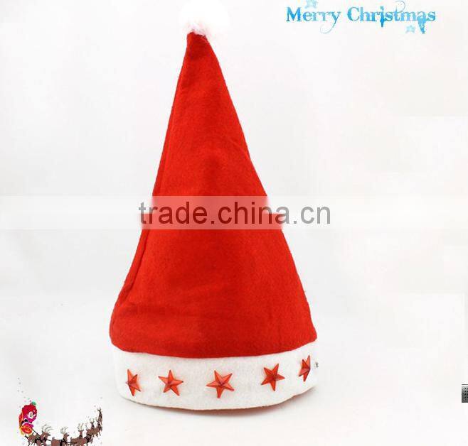 christmas hat yiwu factory Electronic cap LIGHT Hats