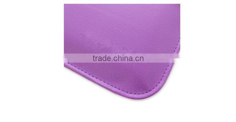 New design hot selling crystal pu leather sleeve for macbok air