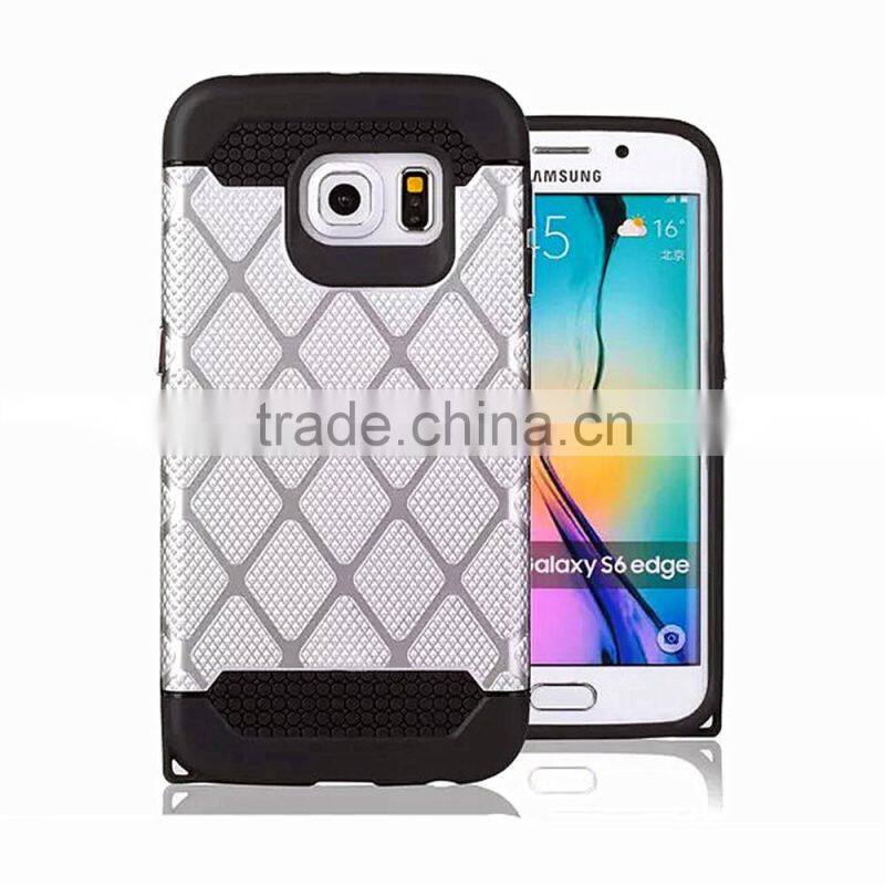 Factroy price tpu+pc back cover case for samsung s6/s6 edge from Guangzhou manufacture