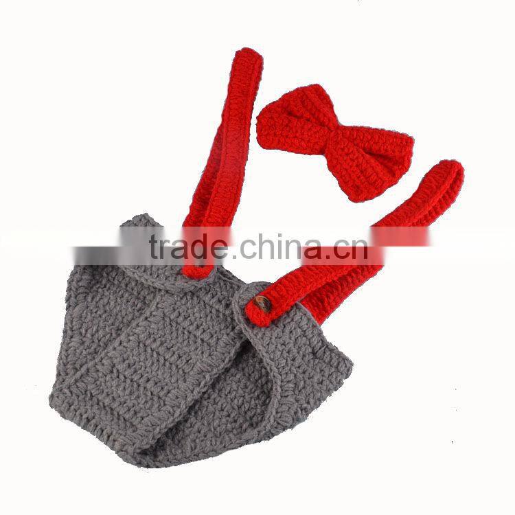 hot new products for 2016 OEM service handmade crochet baby photo props set