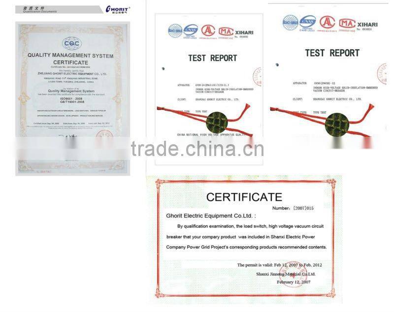 VS1-12 side installation breaker 11kv electrical circuit breaker side type breaker