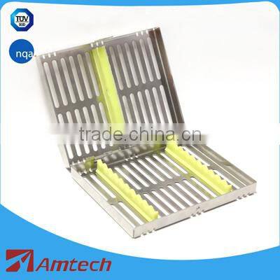 Stainless Steel Dental Instrument Box Stainless Steel Instrument Disinfection Box