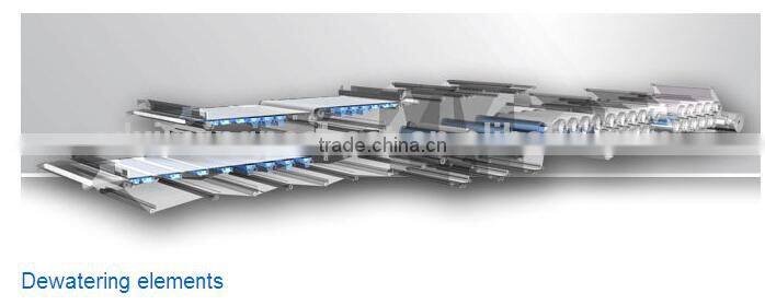 Extremely smooth surface suction box cover in UHMW PE board /suction Board/dewatering elements