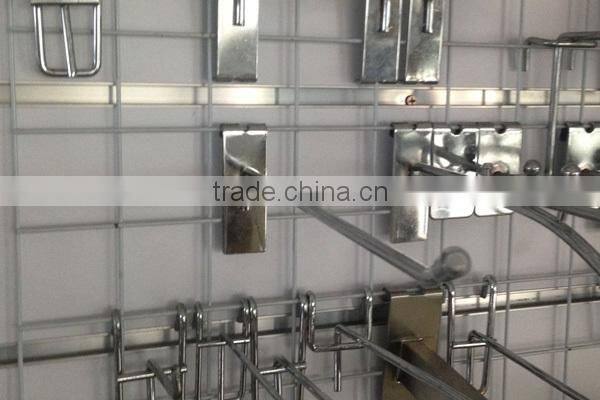 Factory Chrome Mesh Wall Hanging Hook,Gridwall Display Prong