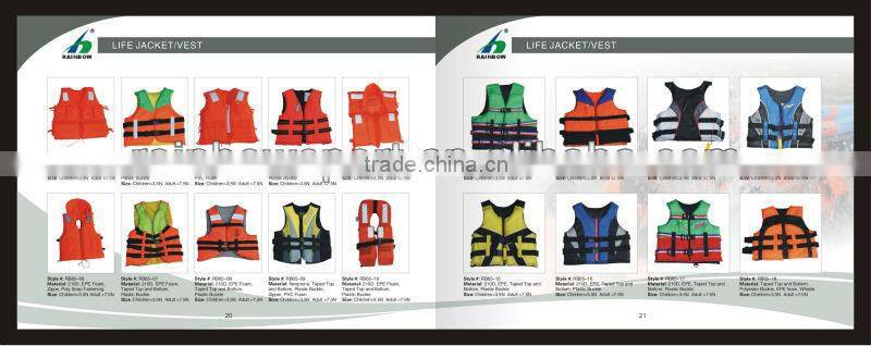 Neoprene life jacket