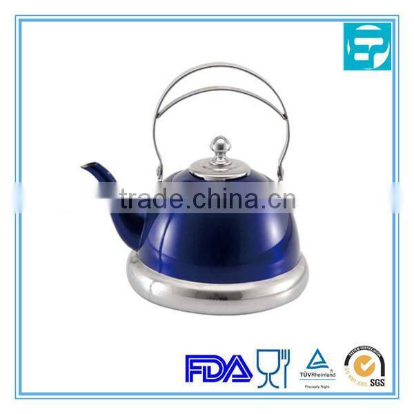 stainless steel whistling tea kettle