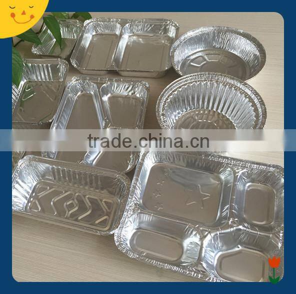 Food storage aluminum container