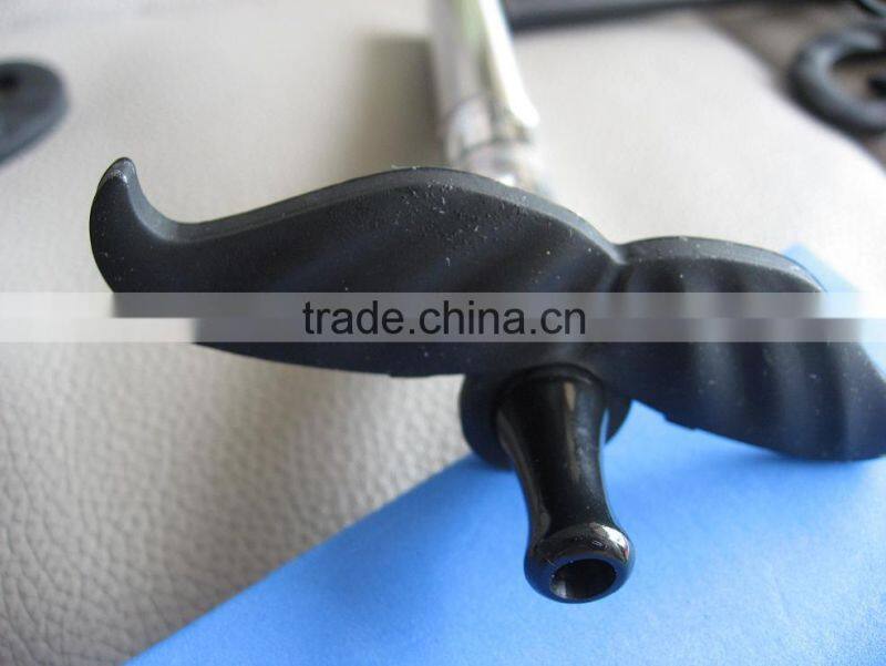 Novelty design fake mustache for E-cigarette