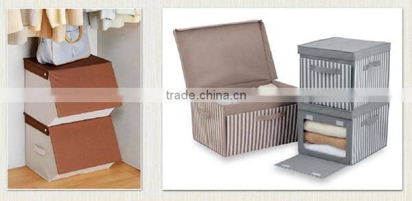 Hot Online Shopping Fabric Storage Box Non-woven with Window