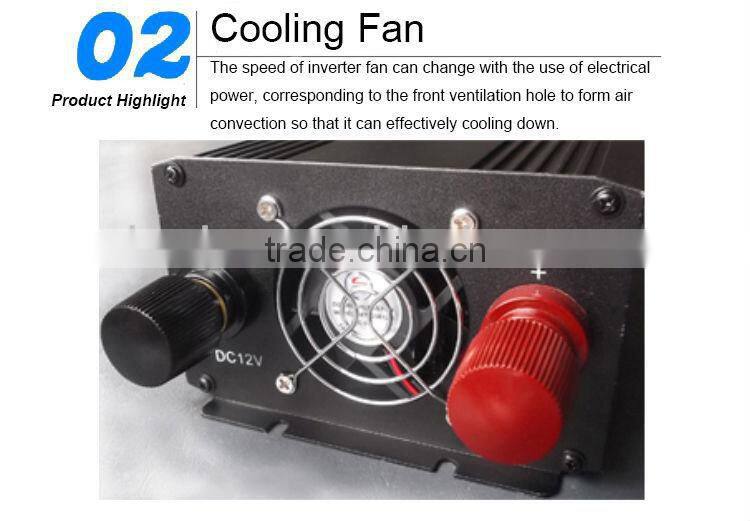 2000 Watt Power Charger Inverter Adapter DC 12V to AC 110V 220V Modified Sine Wave