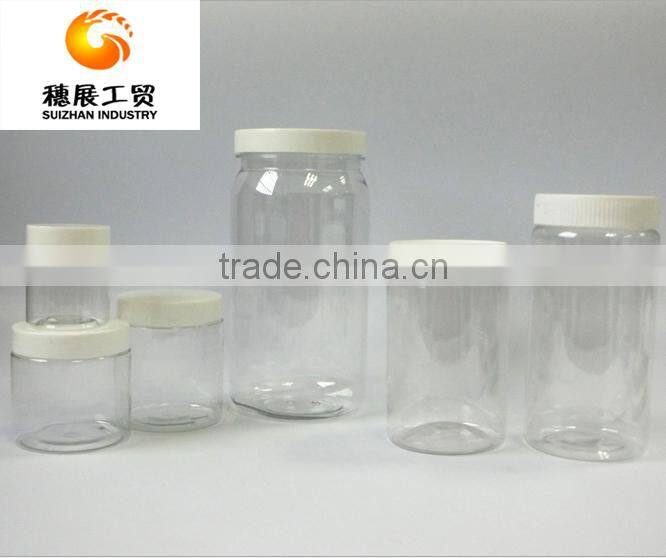Hight quality wide mouth plastic bottle manufacturer customize plastic bottle PET bottle