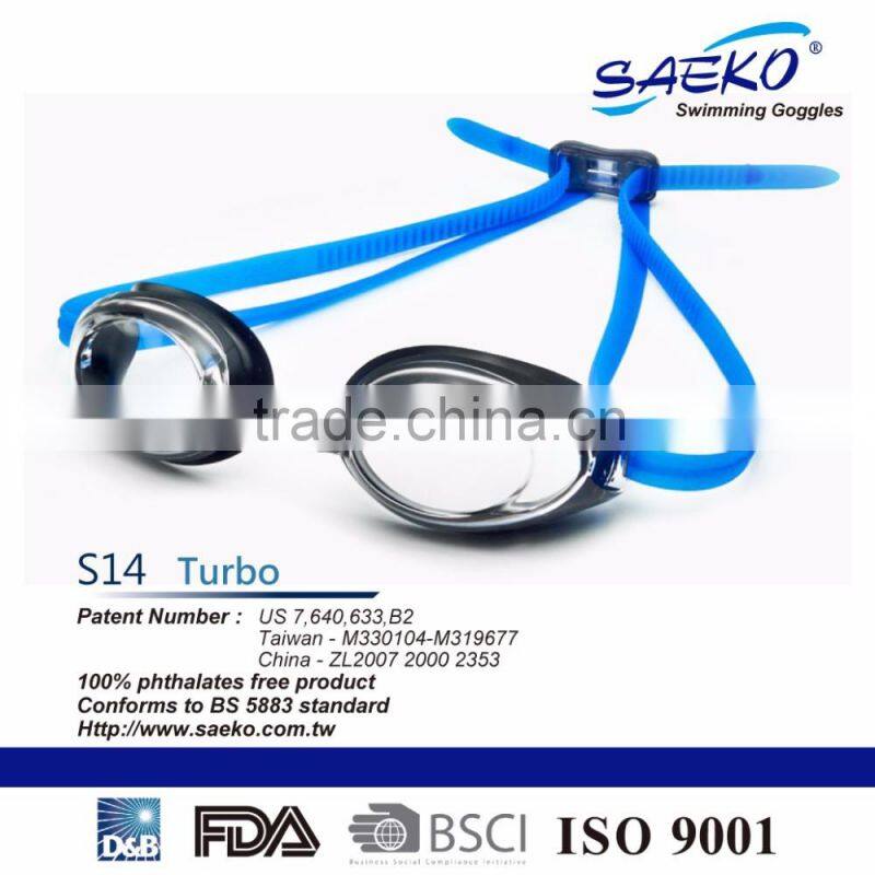 Racing - New Available Color interchangable nose bridge Swimming Goggles