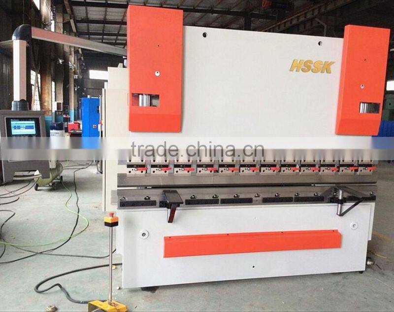 63Tx2500mm NC/CNC hydraulic press brake bases on carbon steel metal
